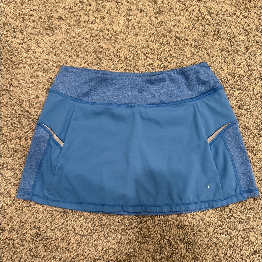 Head Blue Mini Skirt
